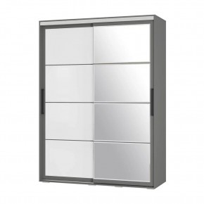Шкаф-купе Крафт-6 1.6 м ШКК-06 (графит) в Соликамске - solikamsk.mebel24.online | фото 3