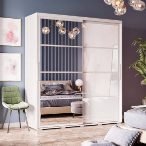 Шкаф-купе Крафт-6 (Ясень Белый) в Соликамске - solikamsk.mebel24.online | фото