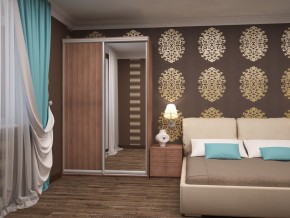 Шкаф-купе Ксения 1200 ЛДСП+Зеркало (ЛДСП 1 кат.) в Соликамске - solikamsk.mebel24.online | фото 8