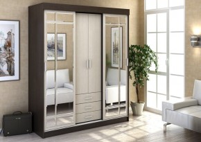 Шкаф-купе Лидер 1 венге-дуб в Соликамске - solikamsk.mebel24.online | фото 2