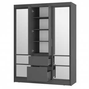 Шкаф-купе Симпл ШКК-06 (графит) в Соликамске - solikamsk.mebel24.online | фото 2