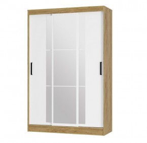 Шкаф-купе Тайм ШКК-03 (крафт/белый) в Соликамске - solikamsk.mebel24.online | фото
