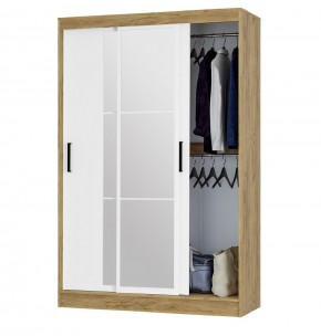 Шкаф-купе Тайм ШКК-03 (крафт/белый) в Соликамске - solikamsk.mebel24.online | фото 2