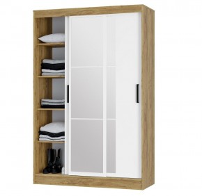 Шкаф-купе Тайм ШКК-03 (крафт/белый) в Соликамске - solikamsk.mebel24.online | фото 3