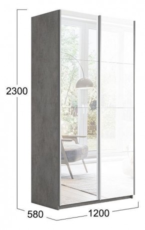 Шкаф-купе Траст СШК 2.120.60-13.15 в Соликамске - solikamsk.mebel24.online | фото 3