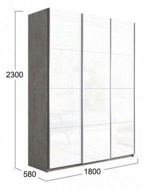 Шкаф-купе Траст СШК 2.180.60-15.15.15 в Соликамске - solikamsk.mebel24.online | фото 3