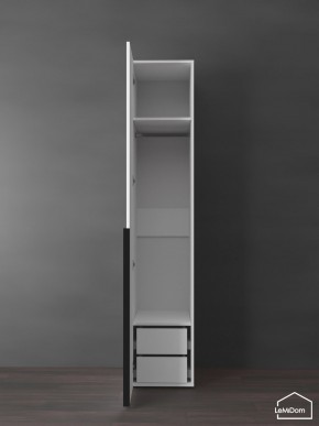 Шкаф Linnea MHR-1-3 2050х400х510 (Белый-М 11.1.1) в Соликамске - solikamsk.mebel24.online | фото 6