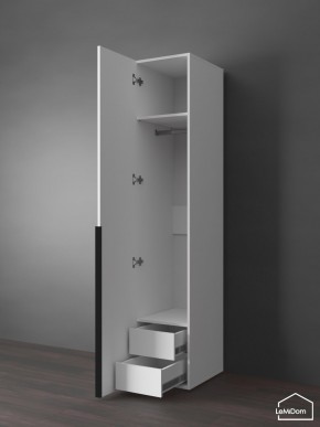 Шкаф Linnea MHR-1-3 2050х400х510 (Белый-М 11.1.1) в Соликамске - solikamsk.mebel24.online | фото 7