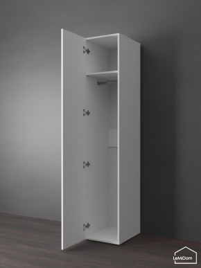 Шкаф Linnea MHR-1PO 2050х400х510 (Белый-М 11.1.1) в Соликамске - solikamsk.mebel24.online | фото 4