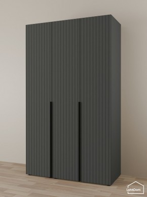 Шкаф Linnea MHR-3-1 2050х1200х510 (Графит-М 11.1.25) в Соликамске - solikamsk.mebel24.online | фото