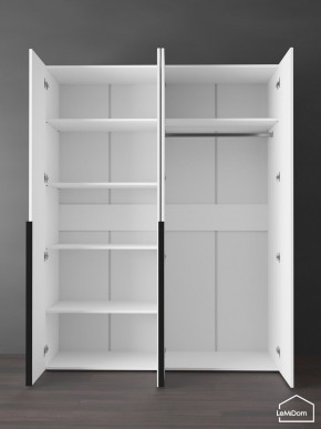 Шкаф Linnea MHR-4-1 2050х1600х510 (Белый-М 11.1.1) в Соликамске - solikamsk.mebel24.online | фото 4