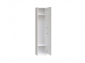 Шкаф МАКС однодверный узкий, цвет белый в Соликамске - solikamsk.mebel24.online | фото 2