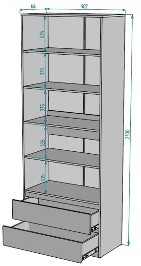 Шкаф Мальта H185 в Соликамске - solikamsk.mebel24.online | фото 2