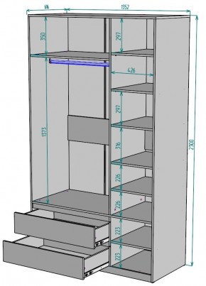 Шкаф Мальта H217 в Соликамске - solikamsk.mebel24.online | фото 2