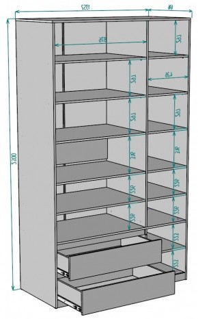 Шкаф Мальта H219 в Соликамске - solikamsk.mebel24.online | фото 2