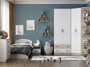 МАРТИНА Шкаф (Белый глянец/дуб сонома) в Соликамске - solikamsk.mebel24.online | фото 3