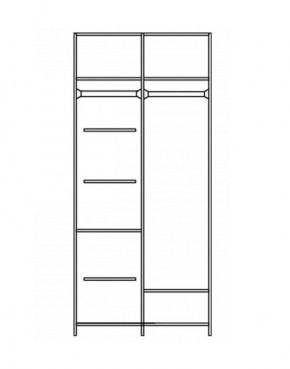 Шкаф Нинель ММ-167-01/03 в Соликамске - solikamsk.mebel24.online | фото 3