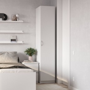 Шкаф ПЕГАС однодверный, цвет белый в Соликамске - solikamsk.mebel24.online | фото 4