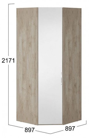 Шкаф платяной Эмбер СМ-348.07.007 L в Соликамске - solikamsk.mebel24.online | фото 3