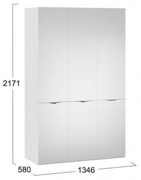 Шкаф платяной Глосс СМ-319.07.433 в Соликамске - solikamsk.mebel24.online | фото 4