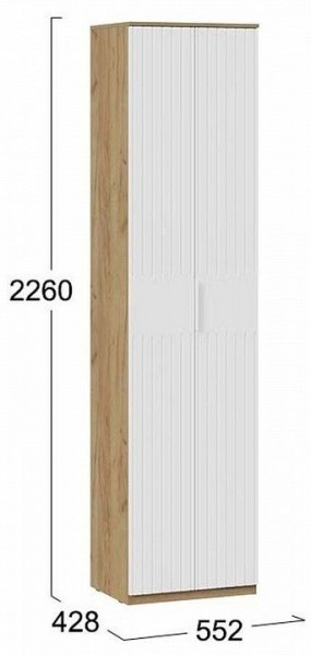 Шкаф платяной Хилтон Исп. 2 в Соликамске - solikamsk.mebel24.online | фото 7