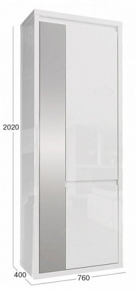 Шкаф платяной Норден СТЛ.413.01 в Соликамске - solikamsk.mebel24.online | фото 3