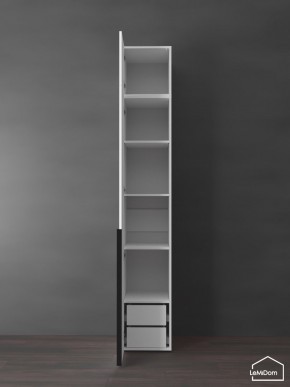 Шкаф с антресолью Linnea MHR-1A-4 2450х400х510 (Белый-М 11.1.1) в Соликамске - solikamsk.mebel24.online | фото 6