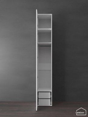 Шкаф с антресолью Linnea MHR-1POA-3 2450х400х510 (Белый-М 11.1.2) в Соликамске - solikamsk.mebel24.online | фото 5