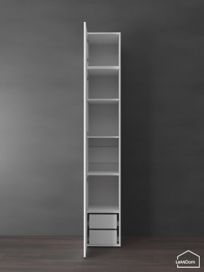 Шкаф с антресолью Linnea MHR-1POA-4 2450х400х510 (Белый-М 11.1.1) в Соликамске - solikamsk.mebel24.online | фото 6