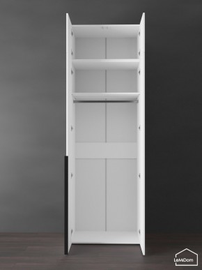 Шкаф с антресолью Linnea MHR-2A-1 2450х800х510 (Белый-М 11.1.1) в Соликамске - solikamsk.mebel24.online | фото 5