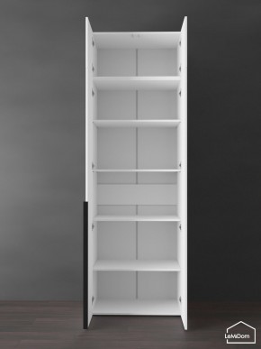 Шкаф с антресолью Linnea MHR-2A-2 2450х800х510 (Белый-М 11.1.1) в Соликамске - solikamsk.mebel24.online | фото 4