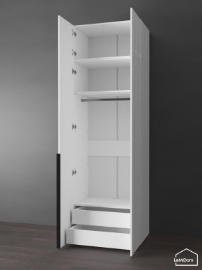 Шкаф с антресолью Linnea MHR-2A-3 2450х800х510 (Белый-М 11.1.1) в Соликамске - solikamsk.mebel24.online | фото 5