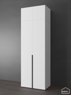Шкаф с антресолью Linnea MHR-2A-3 2450х800х510 (Белый-М 11.1.1) в Соликамске - solikamsk.mebel24.online | фото 7