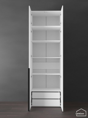Шкаф с антресолью Linnea MHR-2A-4 2450х800х510 (Белый-М 11.1.2) в Соликамске - solikamsk.mebel24.online | фото 6