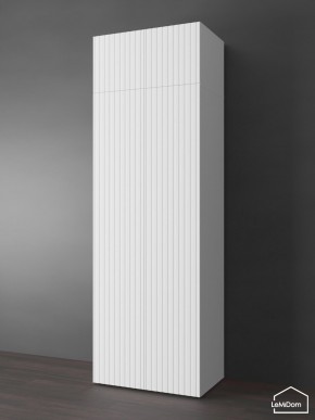 Шкаф с антресолью Linnea MHR-2POA-1 2450х800х510 (Белый-М 11.1.1) в Соликамске - solikamsk.mebel24.online | фото 1