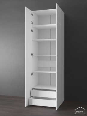 Шкаф с антресолью Linnea MHR-2POA-4 2450х800х510 (Белый-М 11.1.1) в Соликамске - solikamsk.mebel24.online | фото 5