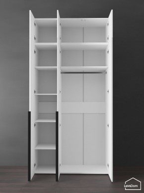 Шкаф с антресолью Linnea MHR-3A-1 2450х1200х510 (Белый-М 11.1.1) в Соликамске - solikamsk.mebel24.online | фото 5