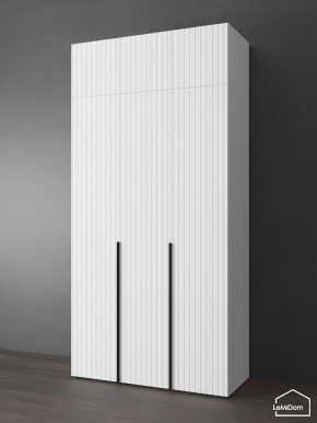Шкаф с антресолью Linnea MHR-3A-2 2450х1200х510 (Белый-М 11.1.1) в Соликамске - solikamsk.mebel24.online | фото