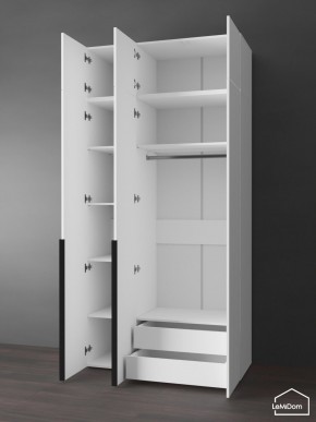 Шкаф с антресолью Linnea MHR-3A-2 2450х1200х510 (Белый-М 11.1.1) в Соликамске - solikamsk.mebel24.online | фото 5