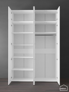 Шкаф с антресолью Linnea MHR-4POA-1 2450х1600х510 (Белый-М 11.1.2) в Соликамске - solikamsk.mebel24.online | фото 4
