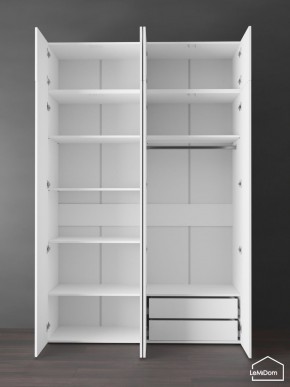 Шкаф с антресолью Linnea MHR-4POA-2 2450х1600х510 (Белый-М 11.1.2) в Соликамске - solikamsk.mebel24.online | фото 5