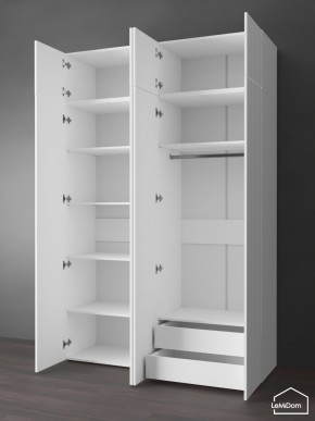 Шкаф с антресолью Linnea MHR-4POA-2 2450х1600х510 (Белый-М 11.1.2) в Соликамске - solikamsk.mebel24.online | фото 6
