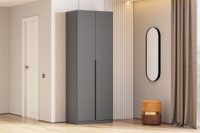 Шкаф ШК-5 + 2 полки (800) Графит серый в Соликамске - solikamsk.mebel24.online | фото 2