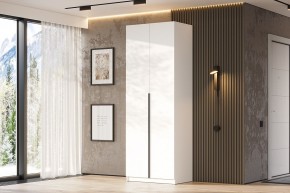 Шкаф ШК-5 + 4 полки (800) Белый текстурный в Соликамске - solikamsk.mebel24.online | фото