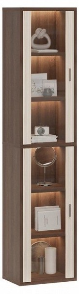 Шкаф-витрина Домино СУ(ш1в2)+2ФС в Соликамске - solikamsk.mebel24.online | фото 2