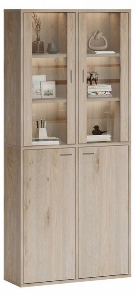 Шкаф-витрина Домино СУ(ш2в2)+2ФС+2ФГ в Соликамске - solikamsk.mebel24.online | фото 2