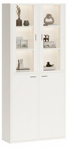 Шкаф-витрина Домино СУ(ш2в2)+2ФС+2ФГ в Соликамске - solikamsk.mebel24.online | фото 2