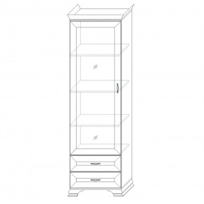 Шкаф-витрина Сиена в Соликамске - solikamsk.mebel24.online | фото 12