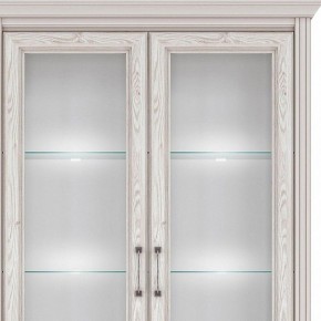 Шкаф-витрина Стилиус с подсветкой B169-REG2W2S в Соликамске - solikamsk.mebel24.online | фото 2