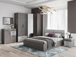 Спальня Теана Ясень Анкор темный/Мрамор лайт в Соликамске - solikamsk.mebel24.online | фото
